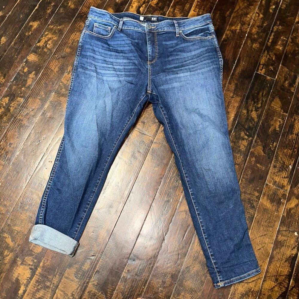 Kut from the Kloth Diana FAB AB skinny high rise 18 petite pants
